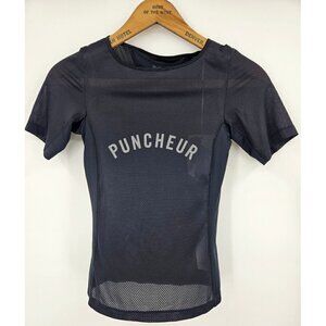 New Rapha Souplesse Mesh Base Layer Womens XS Short Sleeve Black Puncheur